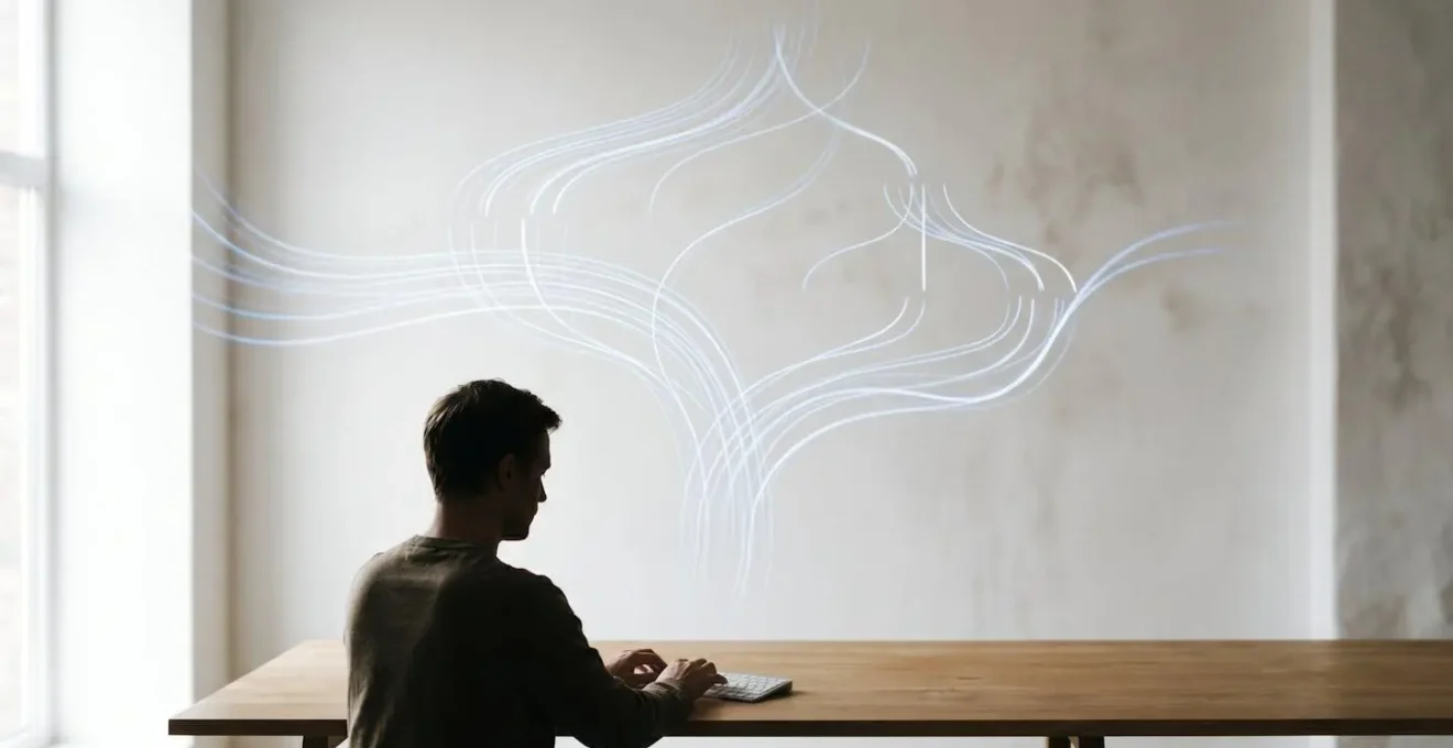 Représentation visuelle de la navigation par lecteur d'écran à travers une structure de page web